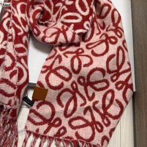 Loewe Red Scarf – Brand New, Includes Box.